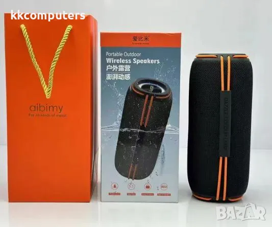 Aibimy MY272BTS Bluetooth тон колонка светеща / Водоустойчива (IPX6) / Черна / Баркод : 2403177, снимка 2 - Резервни части за телефони - 47589314