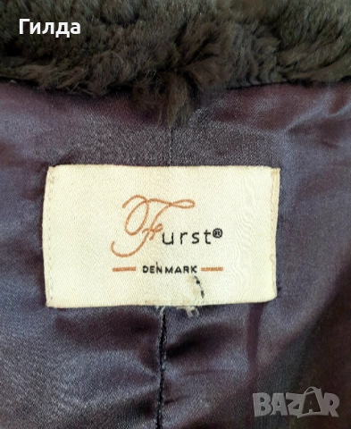 манто естествен косъм лисица Дания М, снимка 5 - Палта, манта - 52803794