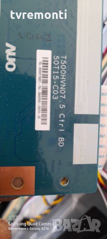 T-con board T500HVN07.5 CTRL BD 50T15-C03, снимка 2 - Части и Платки - 30921373