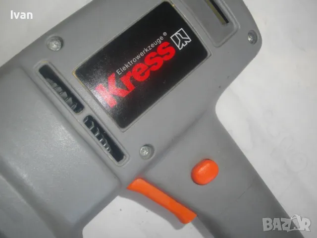 250 вата ф125мм Немски професионален KRESS ЕЛЕКТРИЧЕСКИ КРЪГЪЛ ЕКСЦЕНТЪР ВИБРОШШЛАЙФ Почти нов торба, снимка 15 - Други инструменти - 47758993