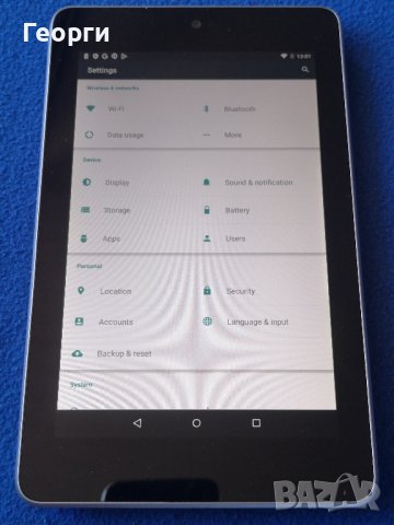 таблет Google Nexus 7, снимка 3 - Таблети - 42471176