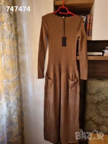 НОВА рокля, 100% вълна
