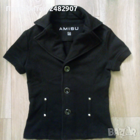 Памучно дамско сако, снимка 3 - Сака - 52025184