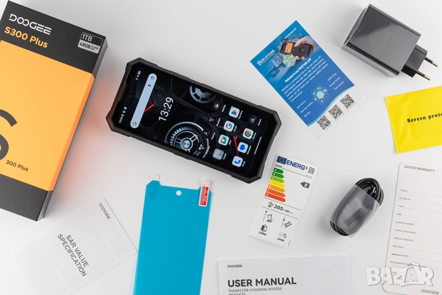 DOOGEE S300 Plus 6.78" 12GB+36GB/1024GB (1TB), Dimensity 8300-Ultra, 200MP, 11000mAh