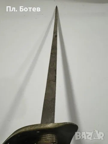 Стара бойна сабя, снимка 8 - Антикварни и старинни предмети - 49535488