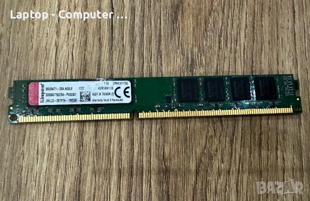 Kingston ValueRAM KVR16N11/8 - Рам памет за компютър 8GB 1600MHz DDR3
