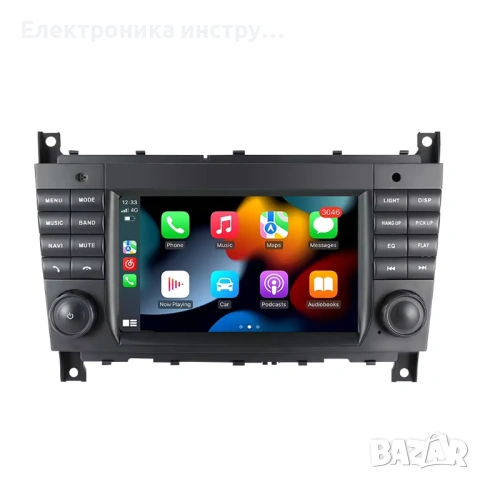 7″ Android мултимедия за Mercedes C-Class W203 | CarPlay | Plug & Play | Навигация, снимка 5 - Аксесоари и консумативи - 53942965