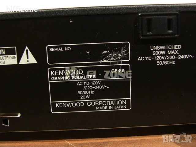 ЕКВАЛАЙЗЕР   Kenwood ge-89 /1 , снимка 8 - Еквалайзери - 52987376