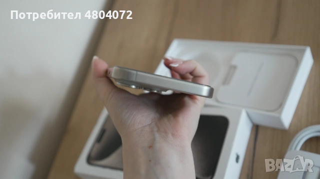 Iphone 15 Pro Max 256 GB 100 % Battery health, снимка 2 - Apple iPhone - 54270885