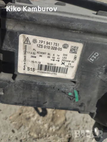 оригинален ляв фар (Bi-Xenon / LED) за Volkswagen Touareg (поколение 7P), снимка 2 - Части - 56198671