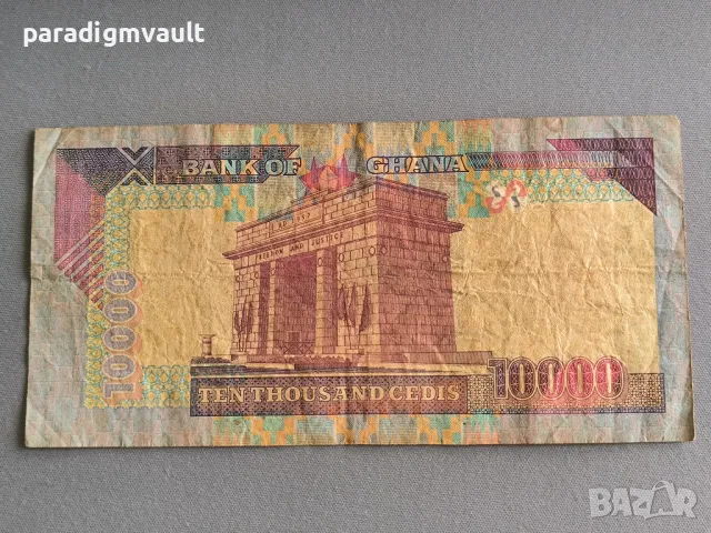 Банкнота - Гана - 10 000 седи | 2003г., снимка 3 - Нумизматика и бонистика - 49512785