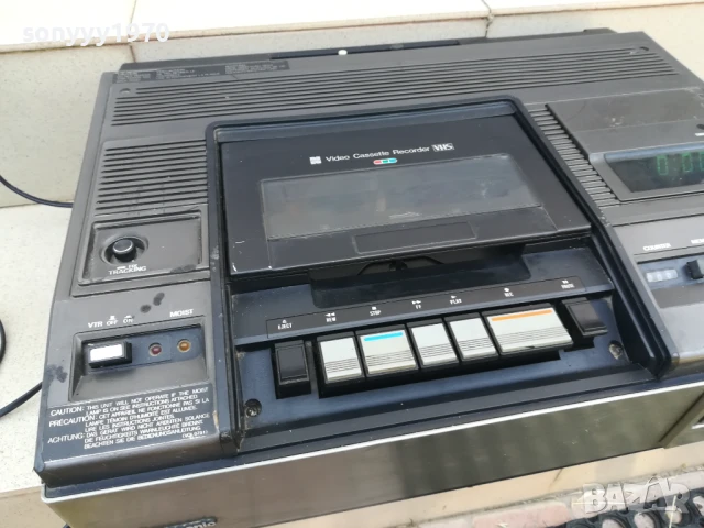 PANASONIC VHS VIDEO-MADE IN JAPAN-ВНОС FRANCE 1307251131, снимка 4 - Плейъри, домашно кино, прожектори - 51003525