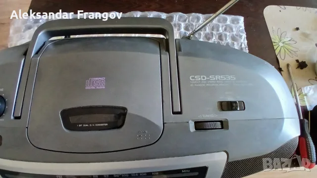 AIWA CSD - SR535 радиокасетофон СD , снимка 8 - Радиокасетофони, транзистори - 56126347