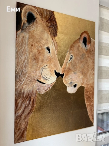 Картина на платно 70х50, снимка 5 - Картини - 54363417