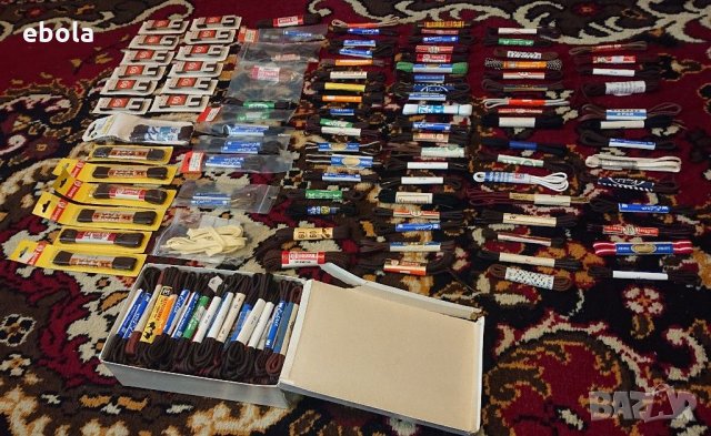 Връзки за обувки - около 250 бр. (чифта) , снимка 4 - Други - 29528247