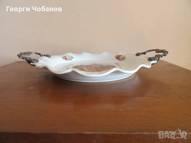 Порцеланов поднос, снимка 4 - Декорация за дома - 55963291
