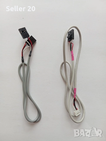 Кабели за компютър за старт / рестарт бутон и подсветка