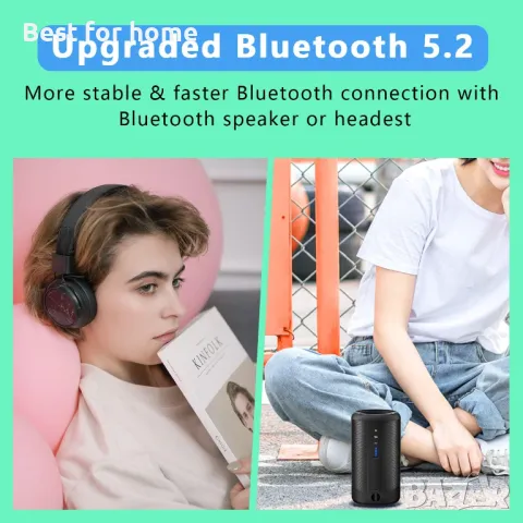 AiMoonsa 64GB MP3 плейър с Bluetooth, снимка 4 - MP3 и MP4 плеъри - 50142285