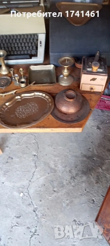 Месингови медни и хром, снимка 2 - Други ценни предмети - 53983193