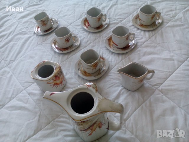 Сервиз за кафе висококачествен, снимка 5 - Сервизи - 36749041