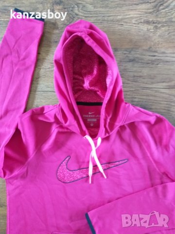 Nike Women's All Time Graphic 3 Training Hoodie - страхотно дамско горнище КАТО НОВО, снимка 7 - Спортни екипи - 37891824