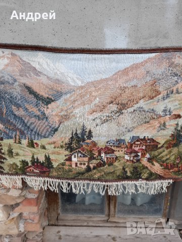 Старинен ковьор,покривка за стена #106, снимка 4 - Антикварни и старинни предмети - 34034069