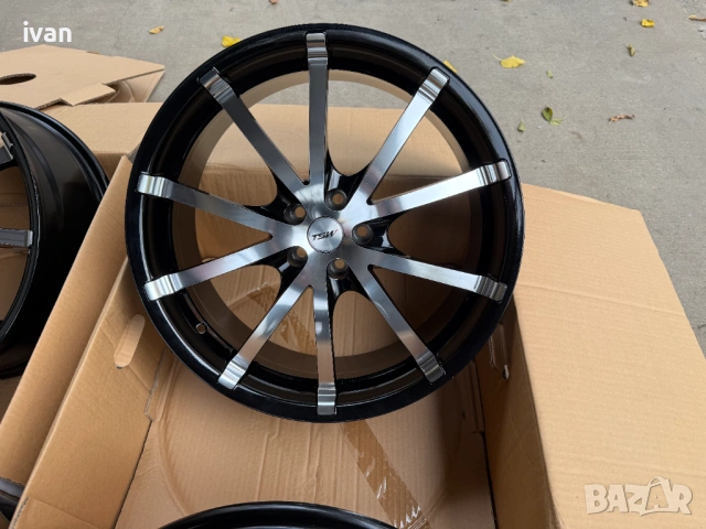 4 бр. чисто нови алуминиеви джанти TSW ROCKET 19 цола 5x100 , централен отвор 72.2 , ET32, 8J, снимка 6 - Гуми и джанти - 53290867