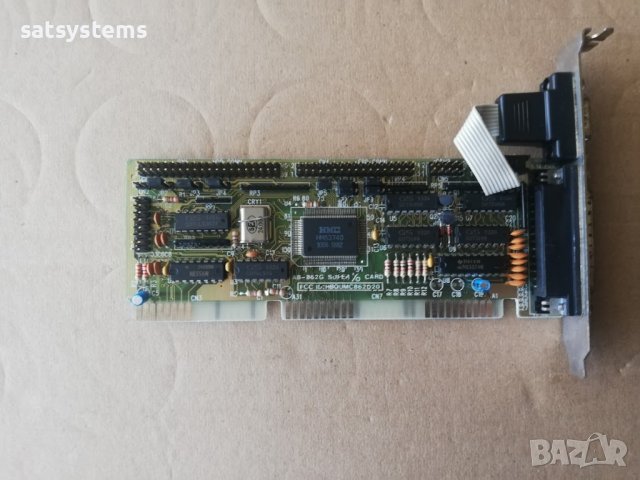  HMC HM83740 AB-862G Super I/Q Controller 16-bit ISA IDE FLOPPY COM Print Card