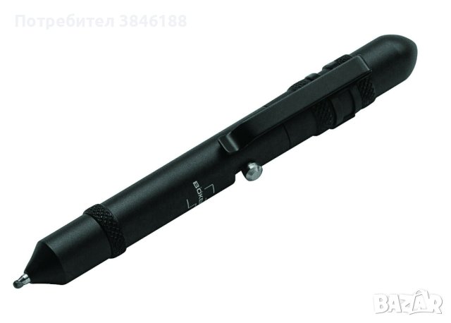 Böker Plus Tactical Pen Bit-Pen schwarz Kugelschreiber  