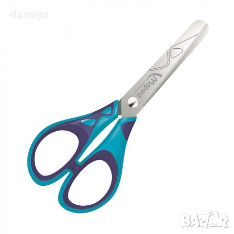 1571 Ученическа ножичка със заоблен връх 13 cm Maped, снимка 3 - Ученически пособия, канцеларски материали - 30573662