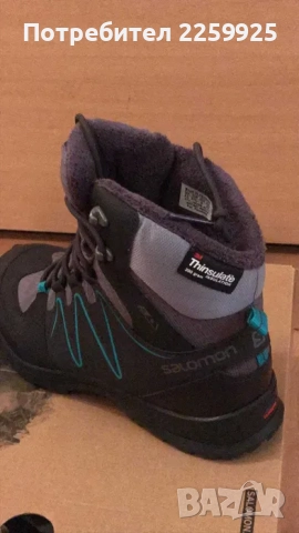 Дамски чисто нови зимни туристически обувки Саломон Salomon, снимка 4 - Други - 52283841