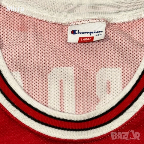 1995 Champion Chicago Bulls Jordan #45 NBA Jersey, снимка 4 - Спортни дрехи, екипи - 52057271