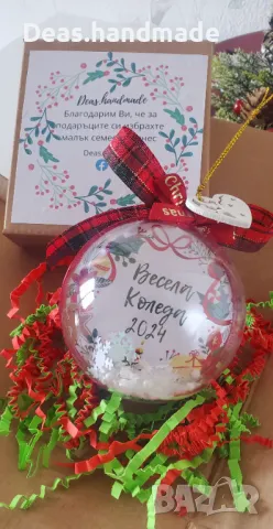 Коледни топки "Снежковци", снимка 6 - Други - 48086231