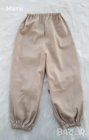 Детски кожен  панталон ZARA 9-10 години, снимка 5 - Детски панталони и дънки - 49579536