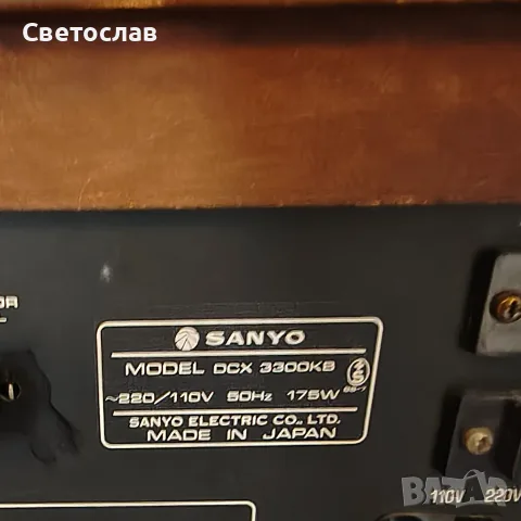 Stereo Receiver SANYO DCX 3300 KB, снимка 9 - Ресийвъри, усилватели, смесителни пултове - 56085227