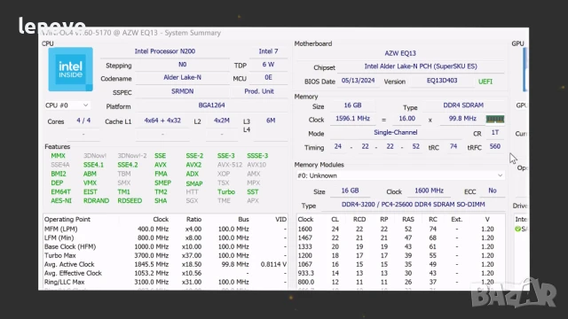 Beelink EQ13 мини компютър (Intel N200, 16GB RAM, 500GB SSD), снимка 7 - За дома - 50985697