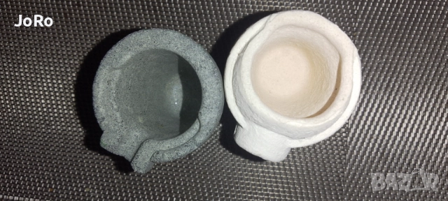 Поти кварцови за центробежно леене производство на завода в Троян 10 броя., снимка 3 - Стоматология - 52845017