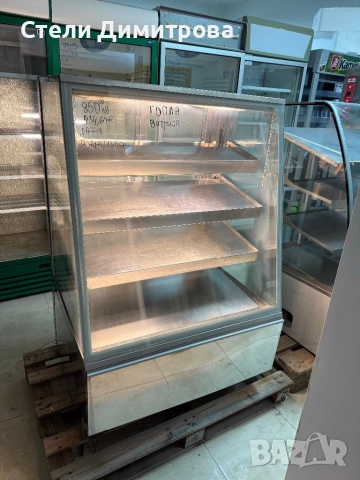 Топла хладилна витрина Дания 90-135-75см, снимка 3 - Витрини - 52279355