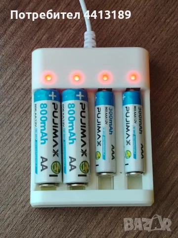 🔋Акумулаторни батерии АА с над 1000 цикъла на зареждане♻️, снимка 1