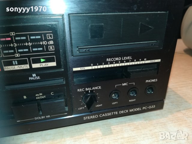 toshiba pc-g33 stereo deck-made in japan-внос germany 1810201233, снимка 8 - Декове - 30460899