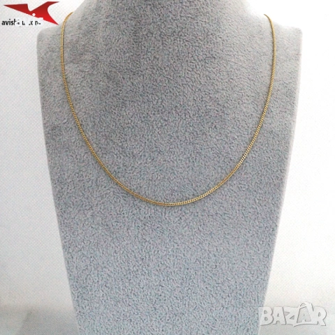 Синджир с 14К златно покритие 254585, снимка 4 - Колиета, медальони, синджири - 53301319