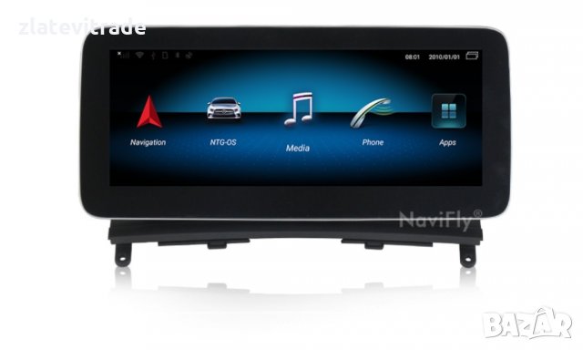 MERCEDES BENZ C-CLASS W204 NTG 4.0 2007-2010 10,25" Андроид Навигация, 10025, снимка 7 - Аксесоари и консумативи - 31960633