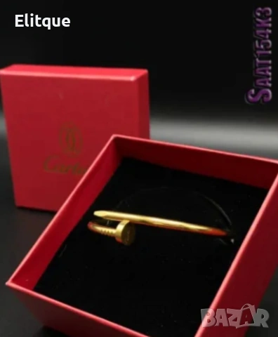 гривна от висококачествена стомана cartier , снимка 2 - Гривни - 54322974