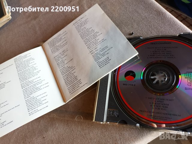 TRACY CHAPMAN, снимка 3 - CD дискове - 36730469