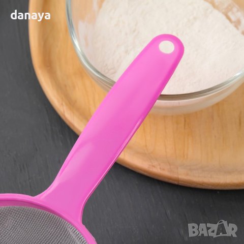 3831 Комплект кухненски цедки сито с дръжка, 3 броя, снимка 5 - Аксесоари за кухня - 42091946