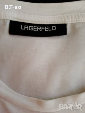 Karl lagerfeld къса тениска, снимка 3 - Тениски - 40876711