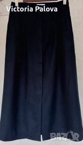 Винтидж миди пола от тежка коприна ( 100%)  Liz Claiborne Collection , снимка 8 - Поли - 56185456