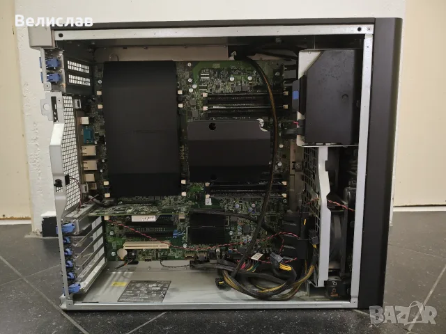 DELL Precision T7600 с Xeon E5-2667/ 16GB DDR3 ECC/ 1300W, снимка 2 - Работни компютри - 55250496