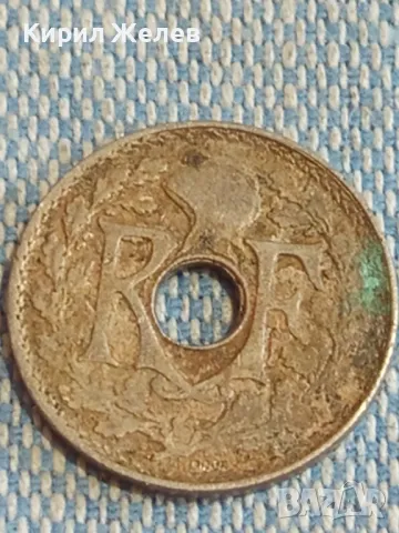 Стара монета 5 сантима 1925г. Република Франция за КОЛЕКЦИЯ 47241, снимка 4 - Нумизматика и бонистика - 48765115