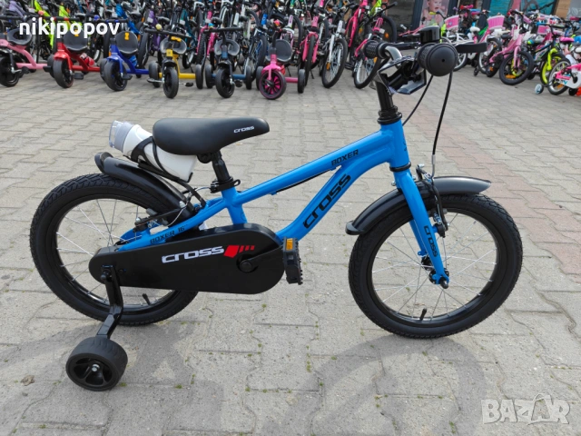 CROSS Алуминиев велосипед 16" BOXER син, снимка 2 - Велосипеди - 53922836